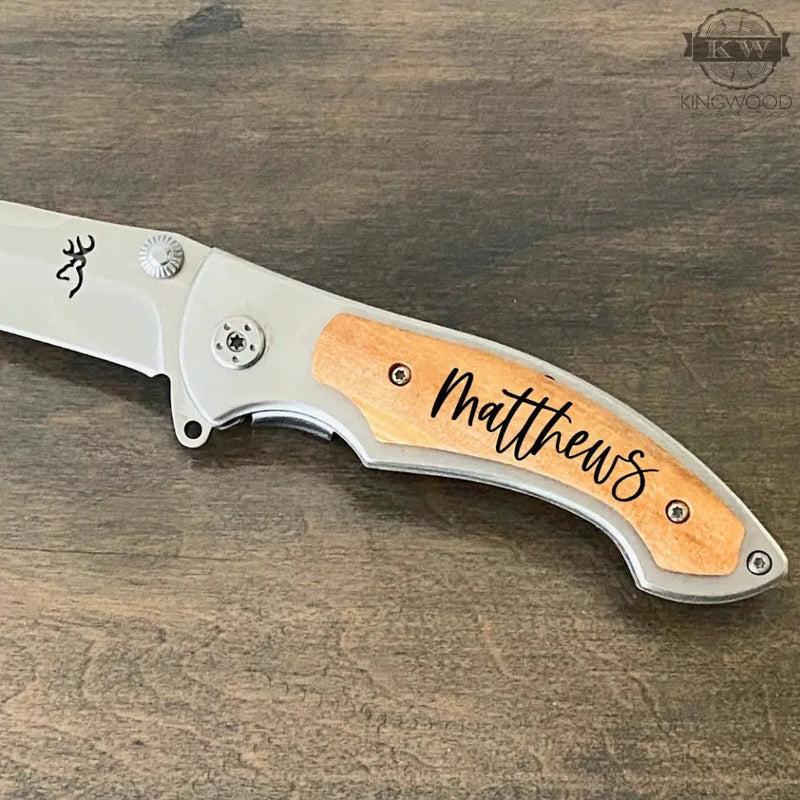 Personalized pocket tool - custom laser engraved alberta,