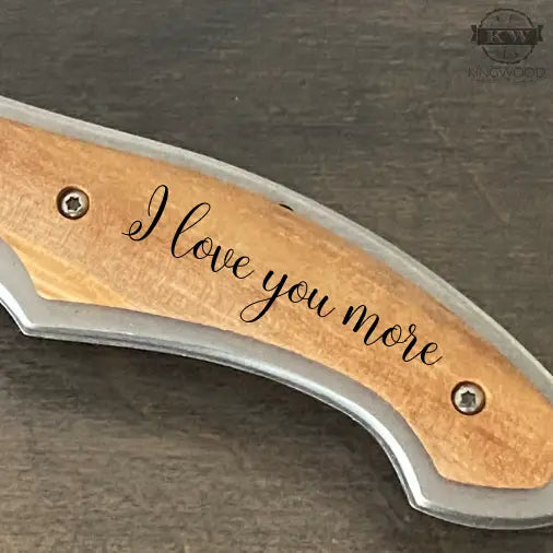 Personalized pocket tool - custom laser engraved alberta,