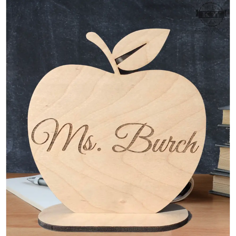 Teacher apple - appreciation gift children, custom, gift,