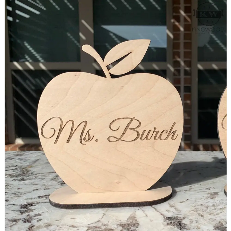 Teacher apple - appreciation gift children, custom, gift,