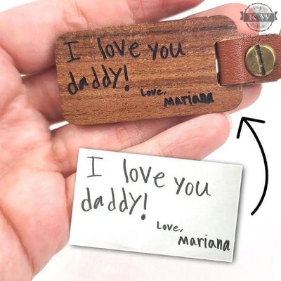 Wooden keychains custom handwriting _label_new, alberta,