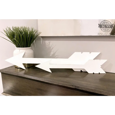 Wooden rustic arrow decor cnc, home, sign, wood